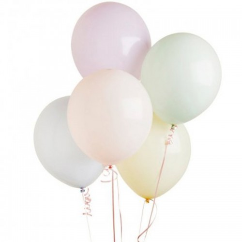 Balões Cores Pastel